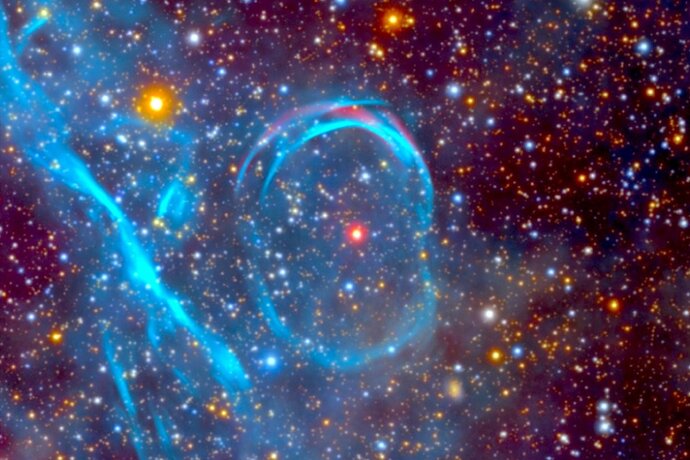 Nepričakovan obroč okoli zvezde CI Žirafe