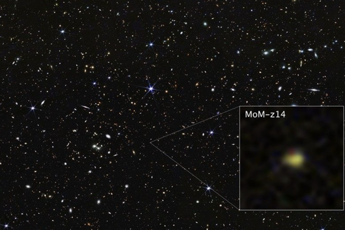 Nepričakovane oddaljene galaksije