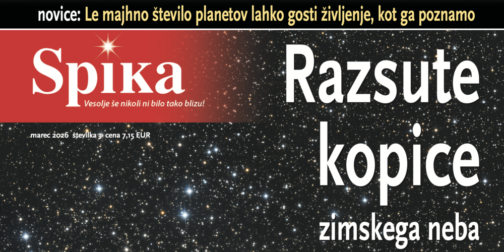 Marčevska številka astronomske revije Spika