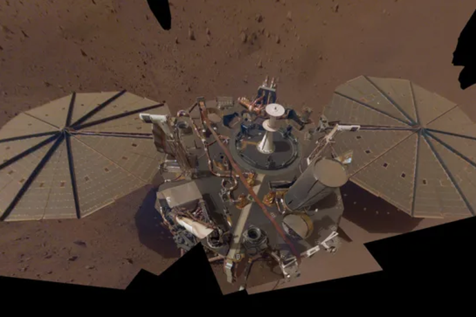 Močan potres na Marsu