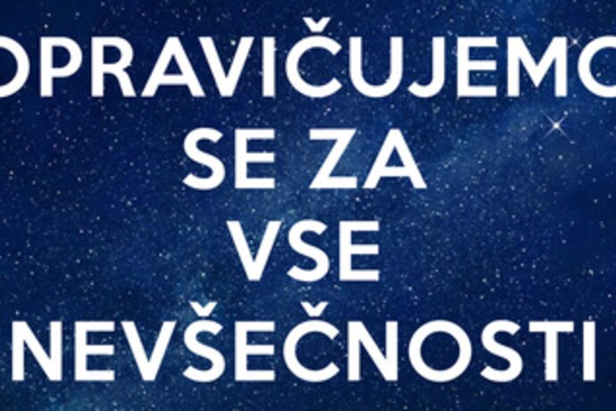 Podkast "Opravičujemo se za vse nevšečnosti"