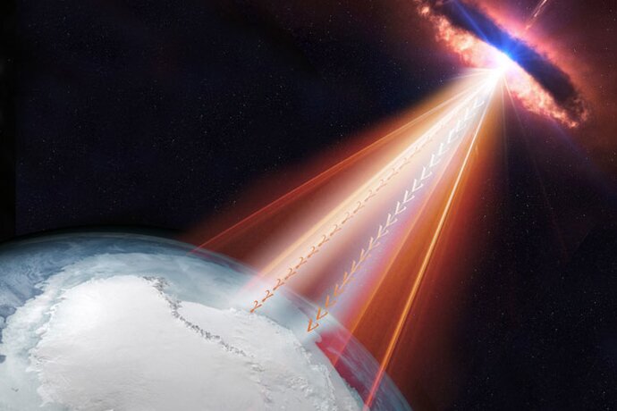 Bliski v Antarktičnem ledu