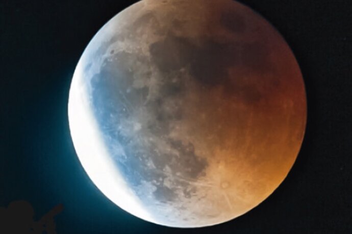 21.01.2019: Popolni Lunin mrk na Prežganju nad Sostrim