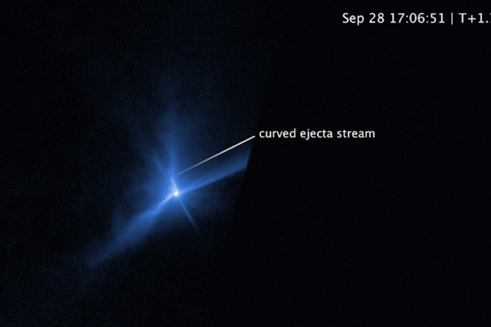 Dimorphos, DART in dva repa